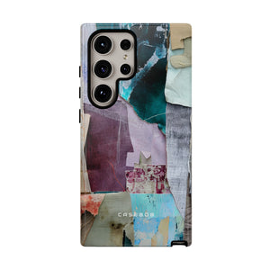 Textured Fabric Fusion - Protective Phone Case