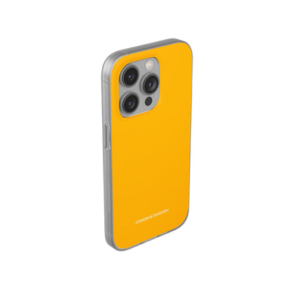 Amber Yellow - Flexi iPhone 14 Phone Case