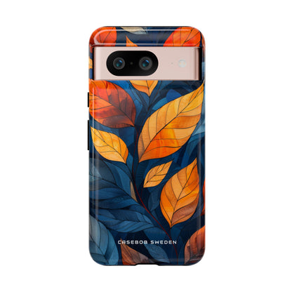 Stained Glass Blossoms Google Pixel 8 - Tough Phone Case