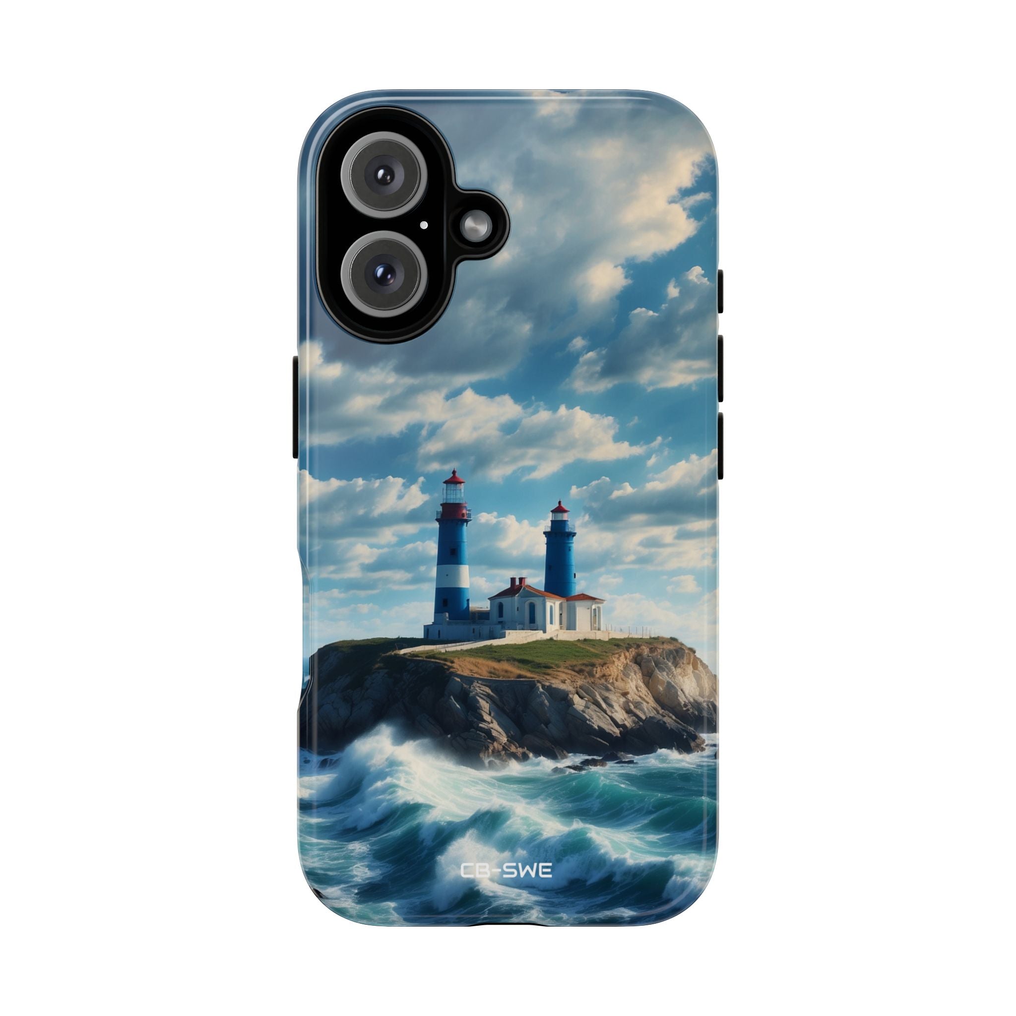 Lighthouse Guards Waves - iPhone Case