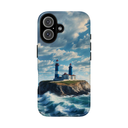 Lighthouse Guards Waves - iPhone Case