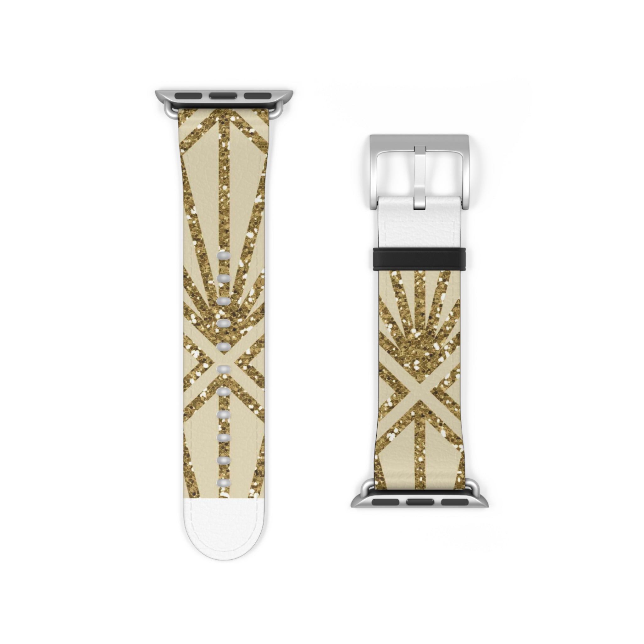 Golden Fan Sparkle - Watch Band