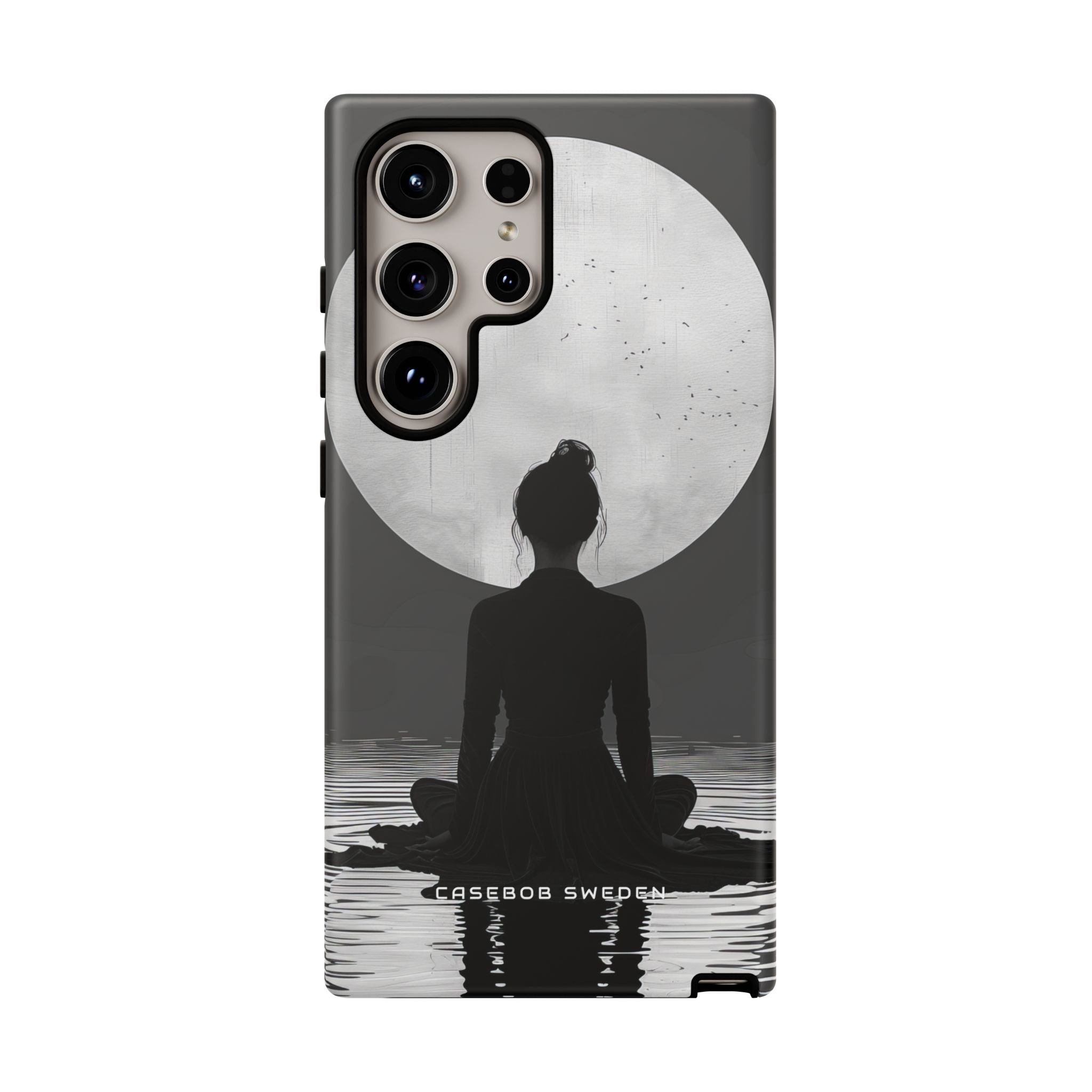 Zen Serenity Moon Reflection Samsung S24 - Tough Phone Case