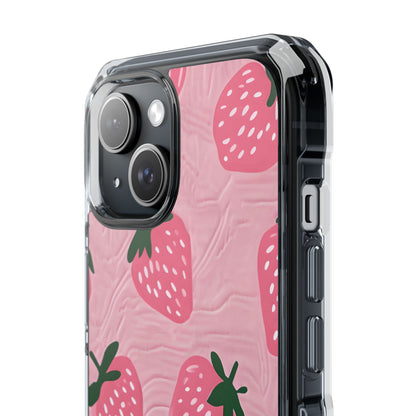 Summer Strawberry Delight iPhone Case - Impact