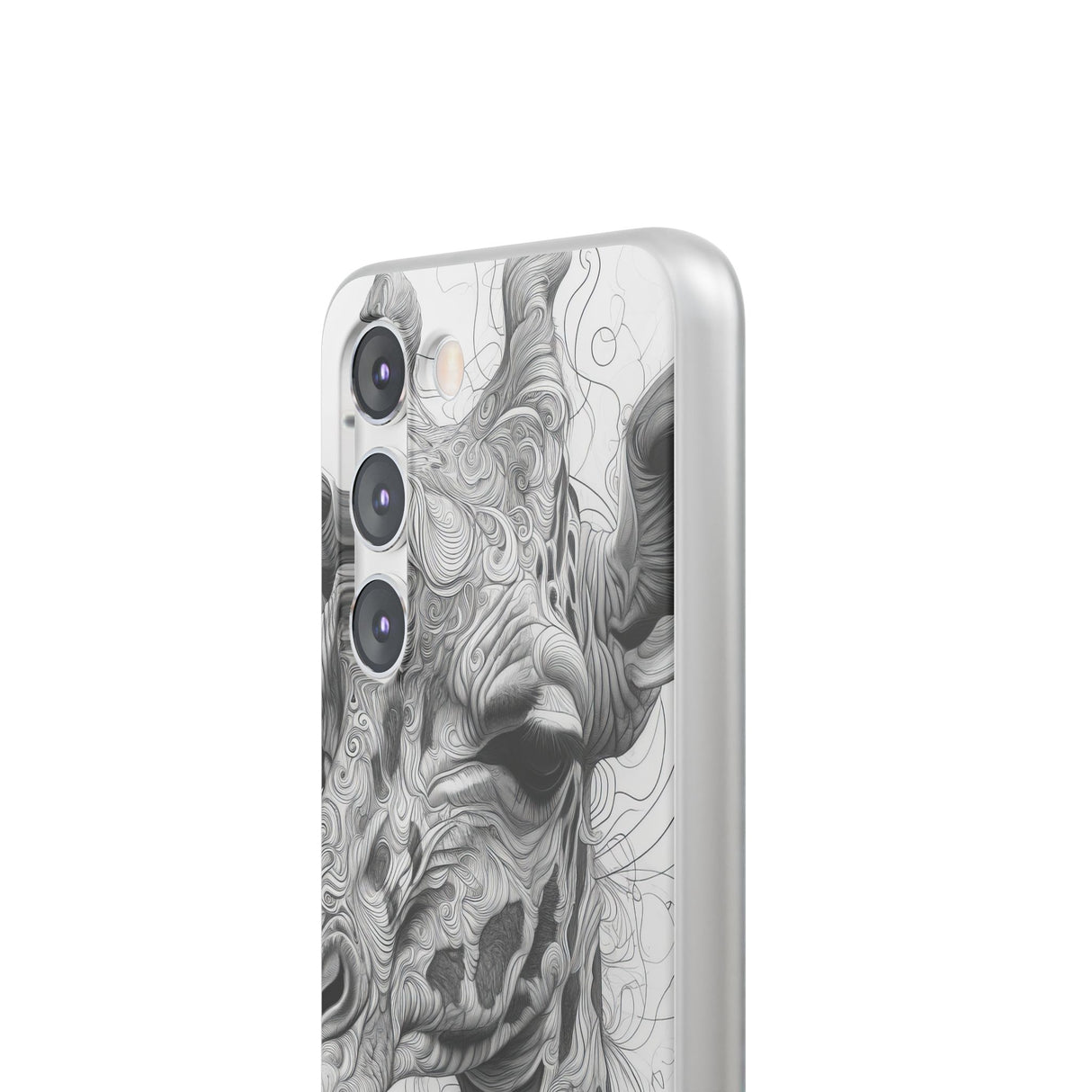 Monochrome Giraffe | Flexible Phone Case for Samsung Galaxy