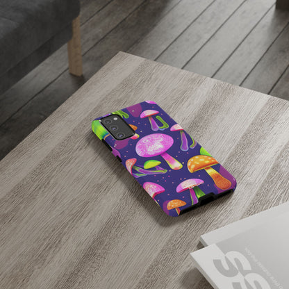 Neon Mushroom Dreams - Samsung Case