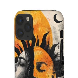 Sunlit Duality | Slim Phone Case for iPhone