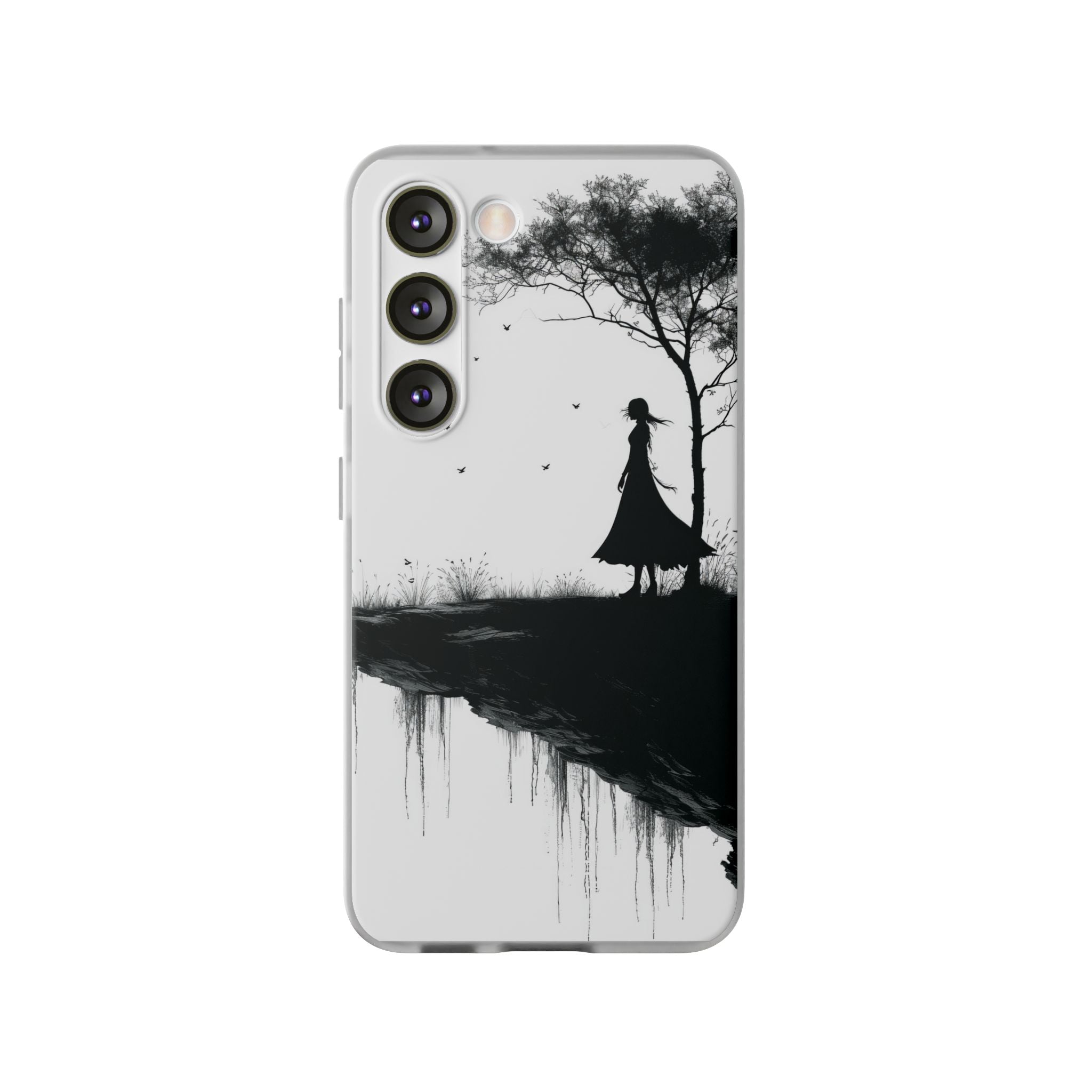 Cliffside Silhouette Samsung S23 Case - Soft