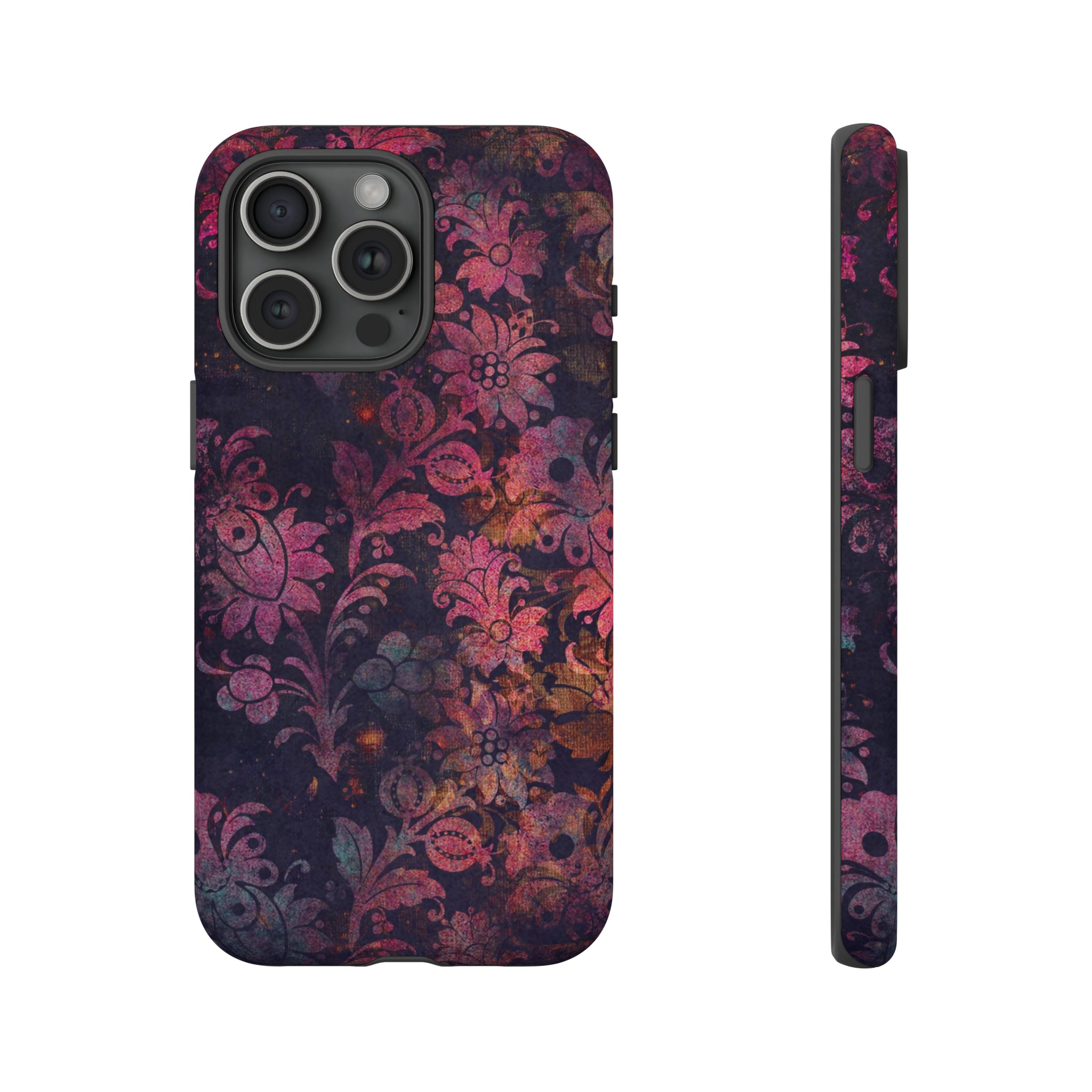 Grungepa Gothic Flower - Protective Phone Case