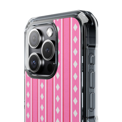 Pink Diamonds Symmetry iPhone Case - Impact