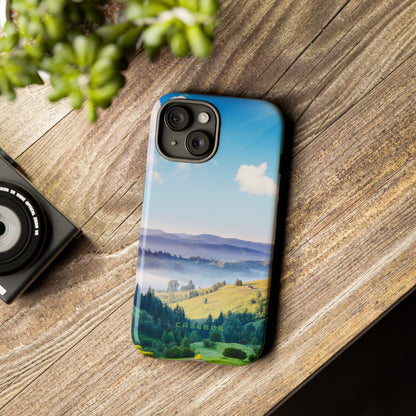 Mountain Sunny Day - Protective Phone Case