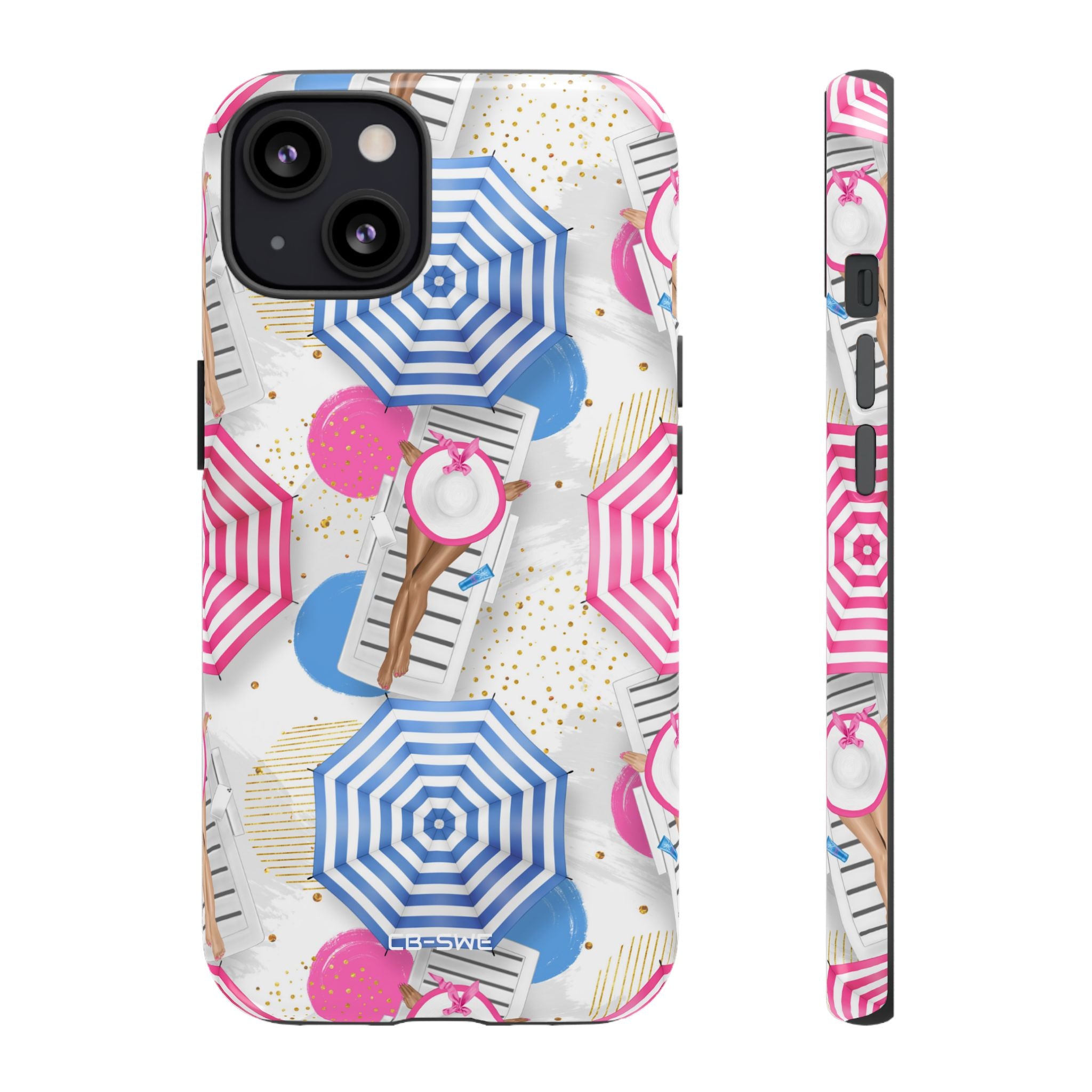 Sun Hats Relaxing - iPhone Case