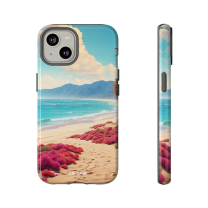 Footprints Trace Sand - iPhone Case