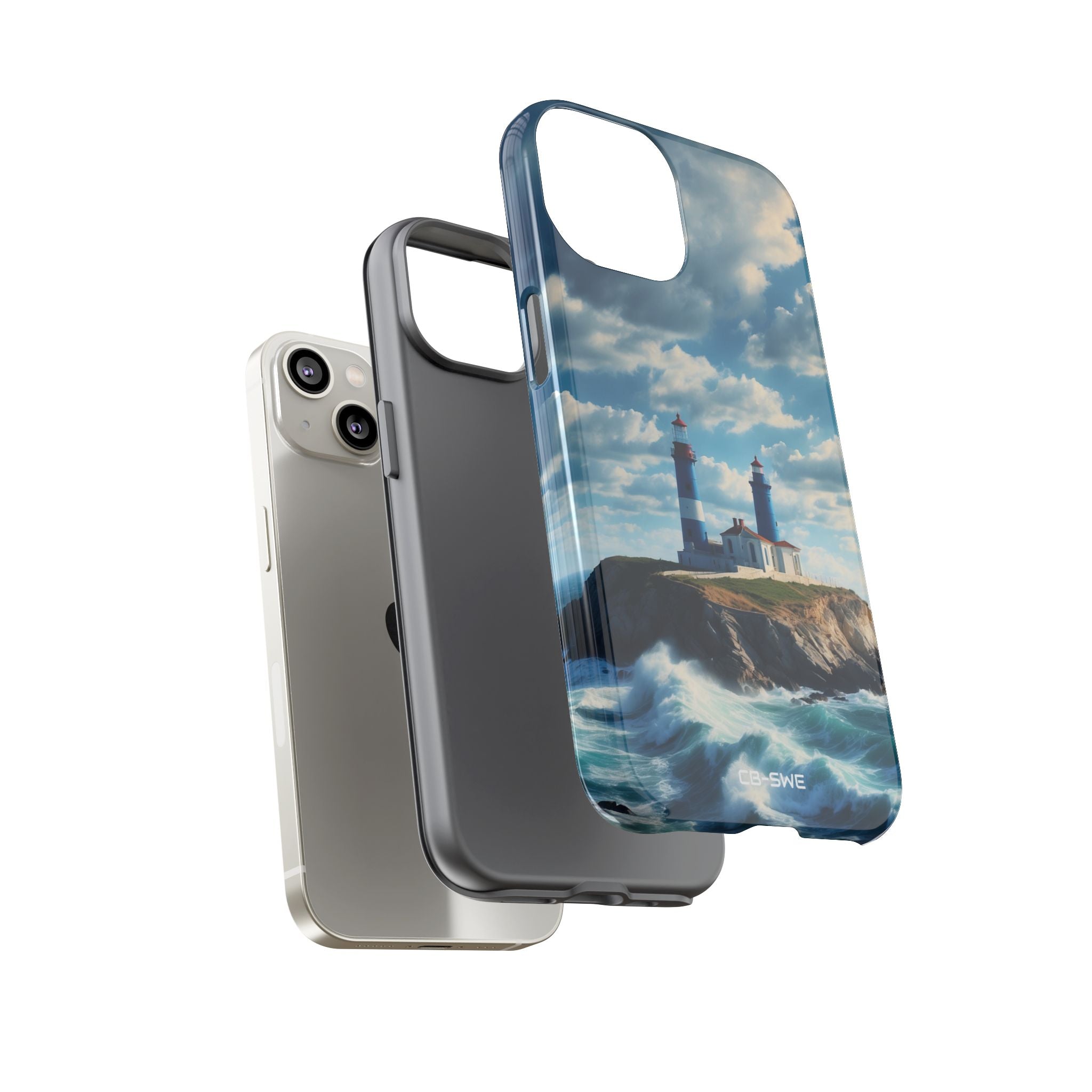 Lighthouse Guards Waves - iPhone Case