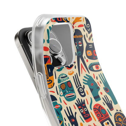 Vivid Faces iPhone 16 Pro Max Case - Soft