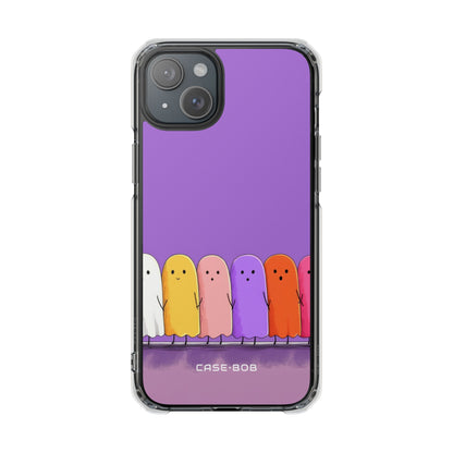 Colorful Ghosts iPhone 15 Plus Case - Impact