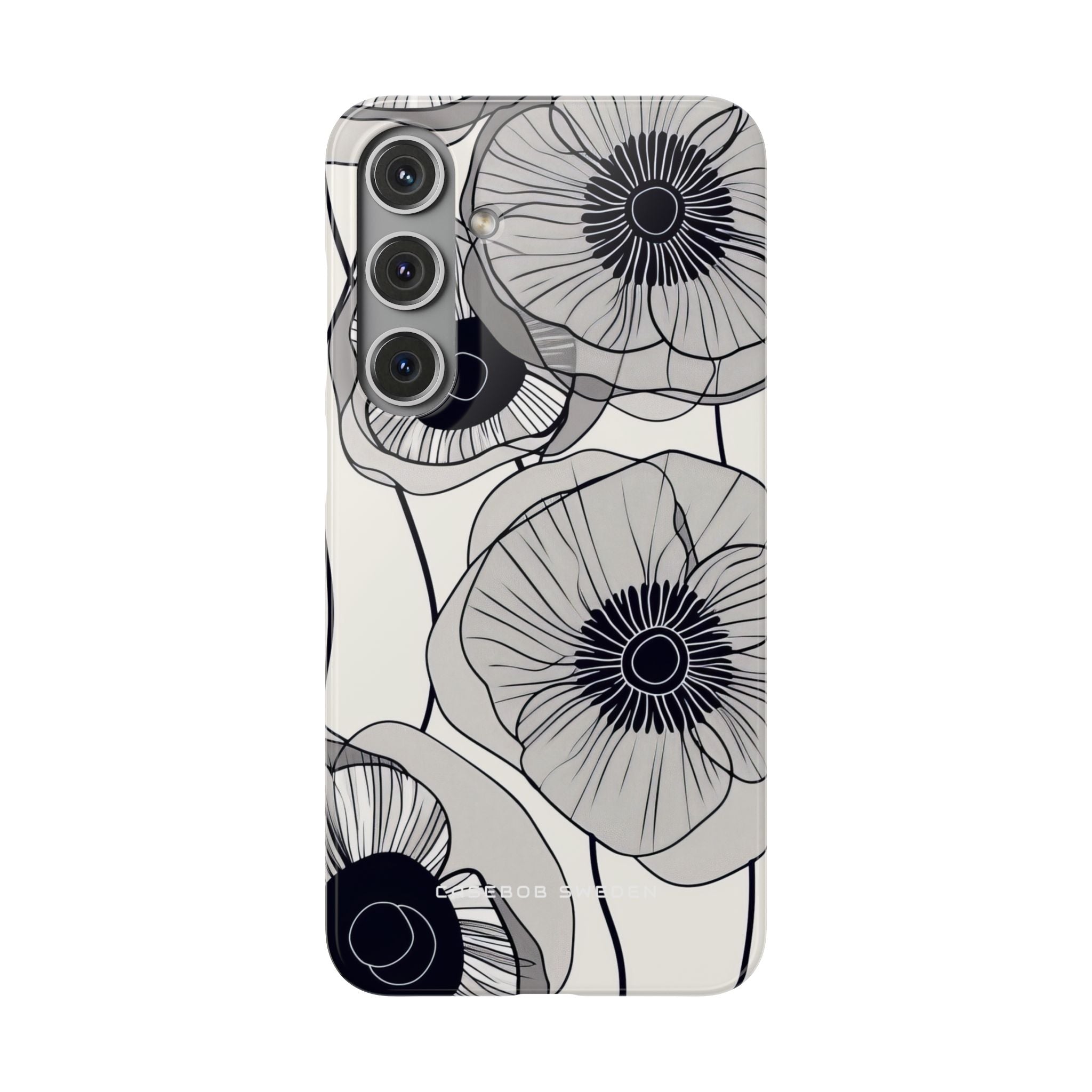 Modern Minimalist Flowers Samsung S24 - Slim Phone Case