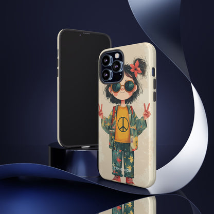 Peace Pigtails iPhone 13 Pro Max Case - Tough