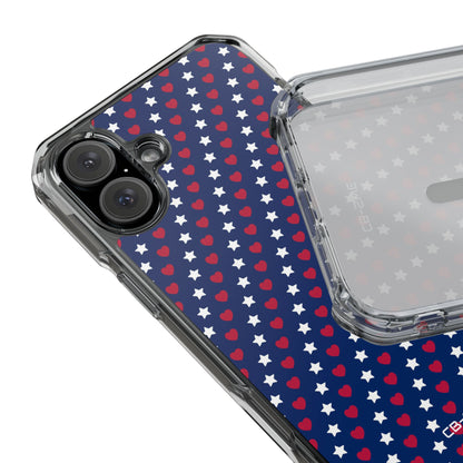 Hearts Twinkle Bright iPhone Case - Impact