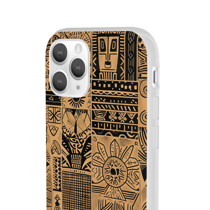 Ancient Ethnic Tapestry | Flexible Phone Case for iPhone