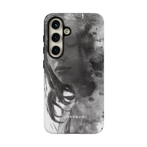 Portrait Lady Phone Case - Protective Phone Case