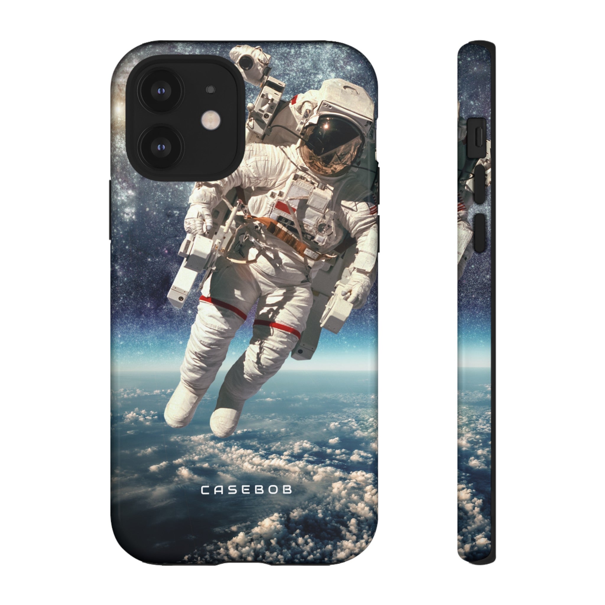 Astronaut in outer space - Protective Phone Case