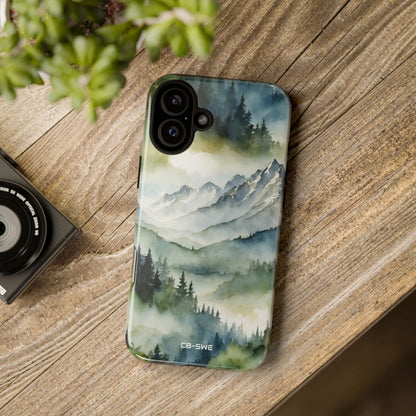 Misty Peaks Emerge - iPhone Case