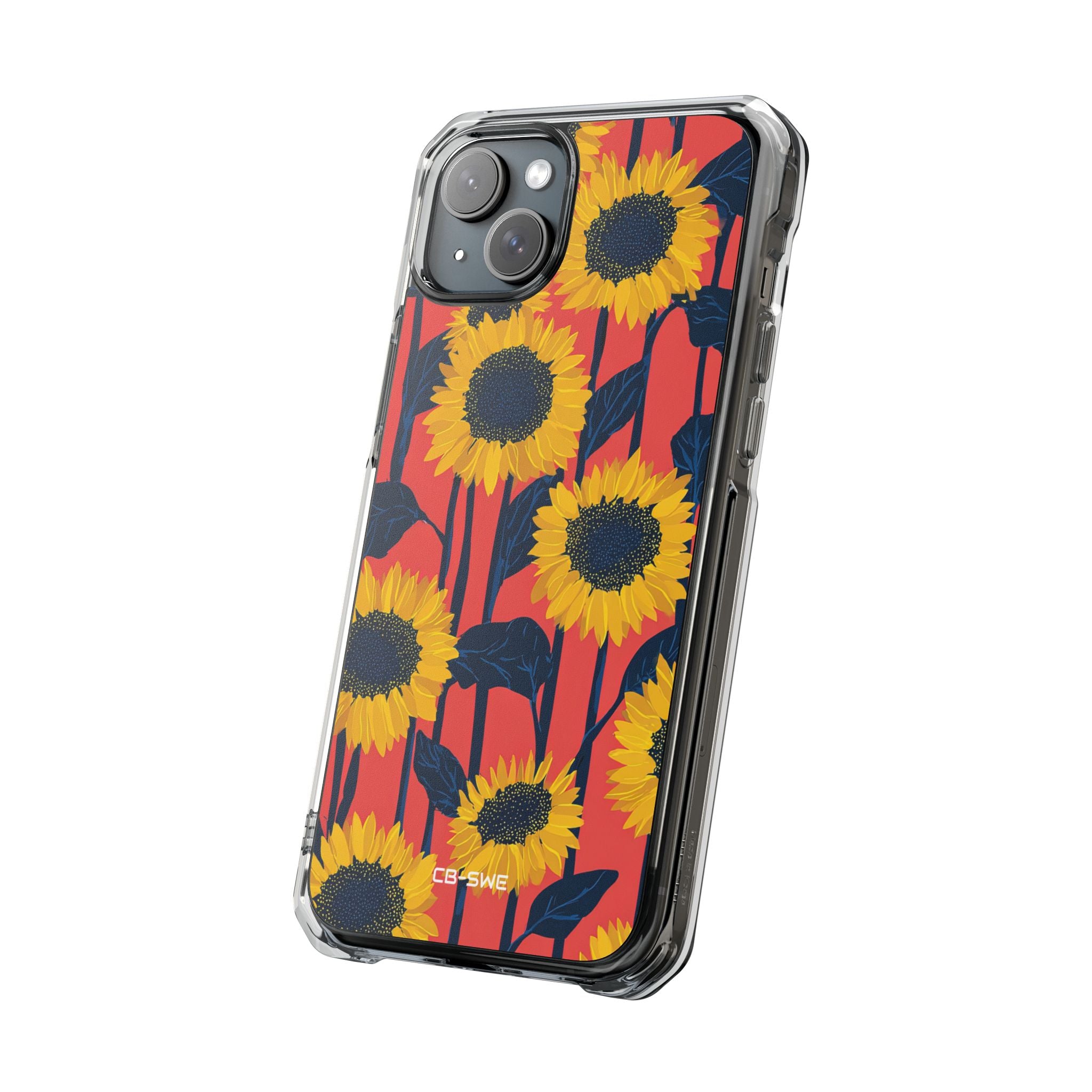 Vibrant Sunflower Rhythm iPhone Case - Impact