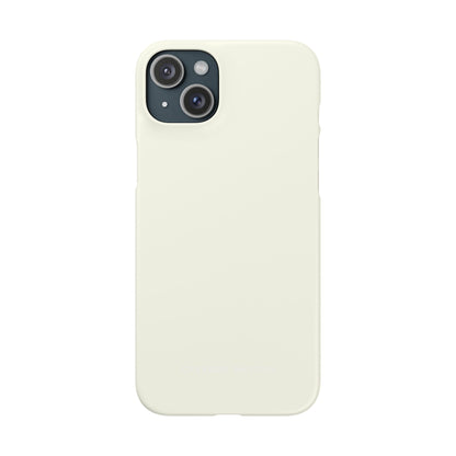 Ivory iPhone 15 - Slim Phone Case