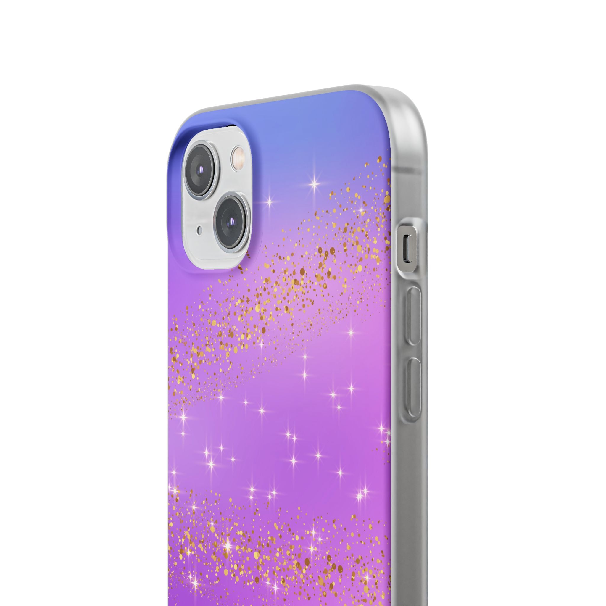 Golden Glide iPhone 14 Plus Case - Soft