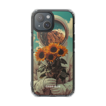 Sunflower Astronaut iPhone 15 Case - Impact