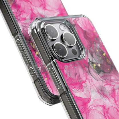 Vibrant Pink Swirls iPhone Case - Impact