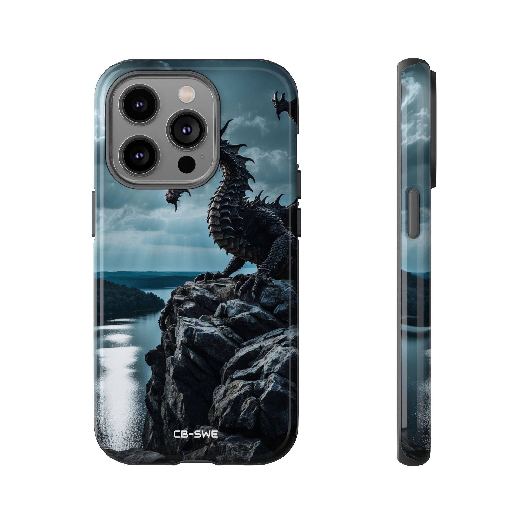 Dragon Soars Moonlight - iPhone Case