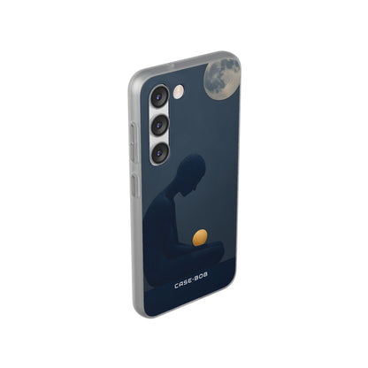 Moonlit Contemplation Samsung S23 Case - Soft