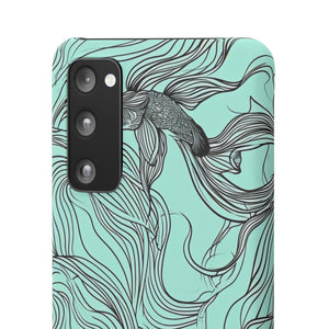 Aqua Serenity | Slim Phone Case for Samsung