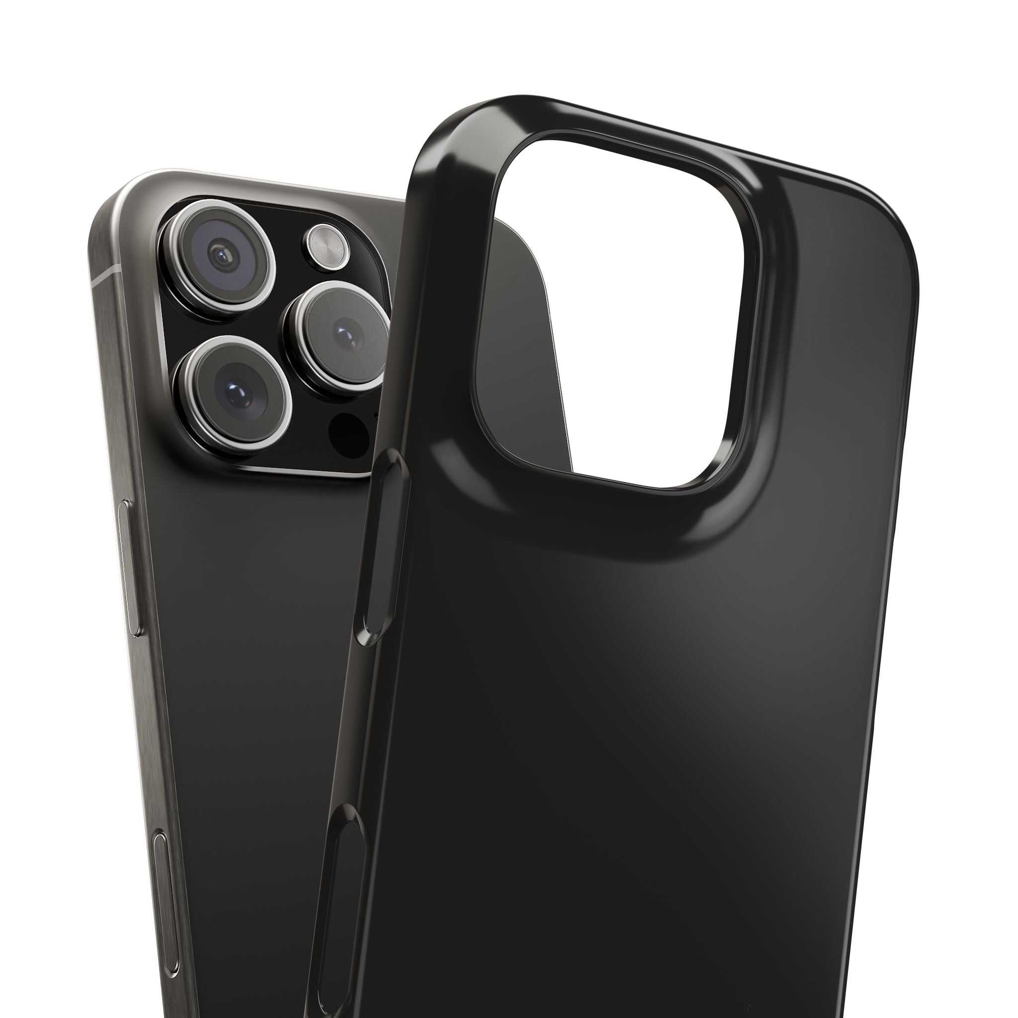 Charcoal Black - Slim iPhone 16 Phone Case