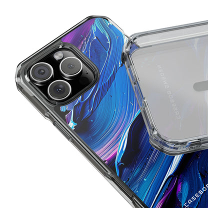 Ethereal Energy Flow iPhone 16 - Clear Impact Phone Case