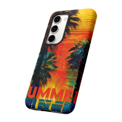 Tropical Sunburst Samsung S23 Case - Tough