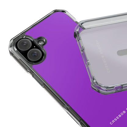 Dark Orchid iPhone 16 - Clear Impact Phone Case