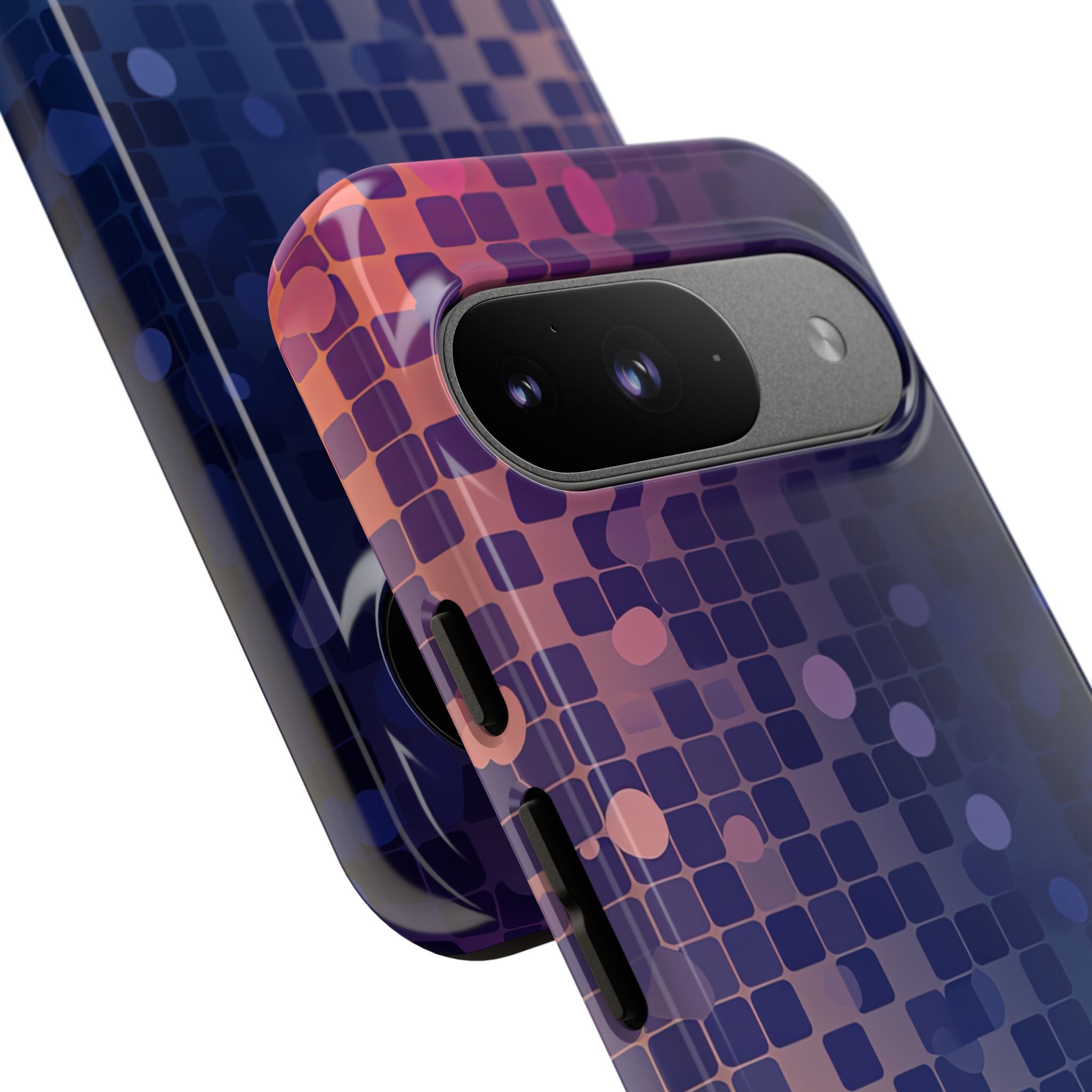 Gradient Harmony in Geometric Flow Google Pixel 9 - Tough Phone Case