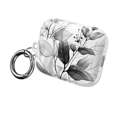 Silver Leaves - AirPods Case