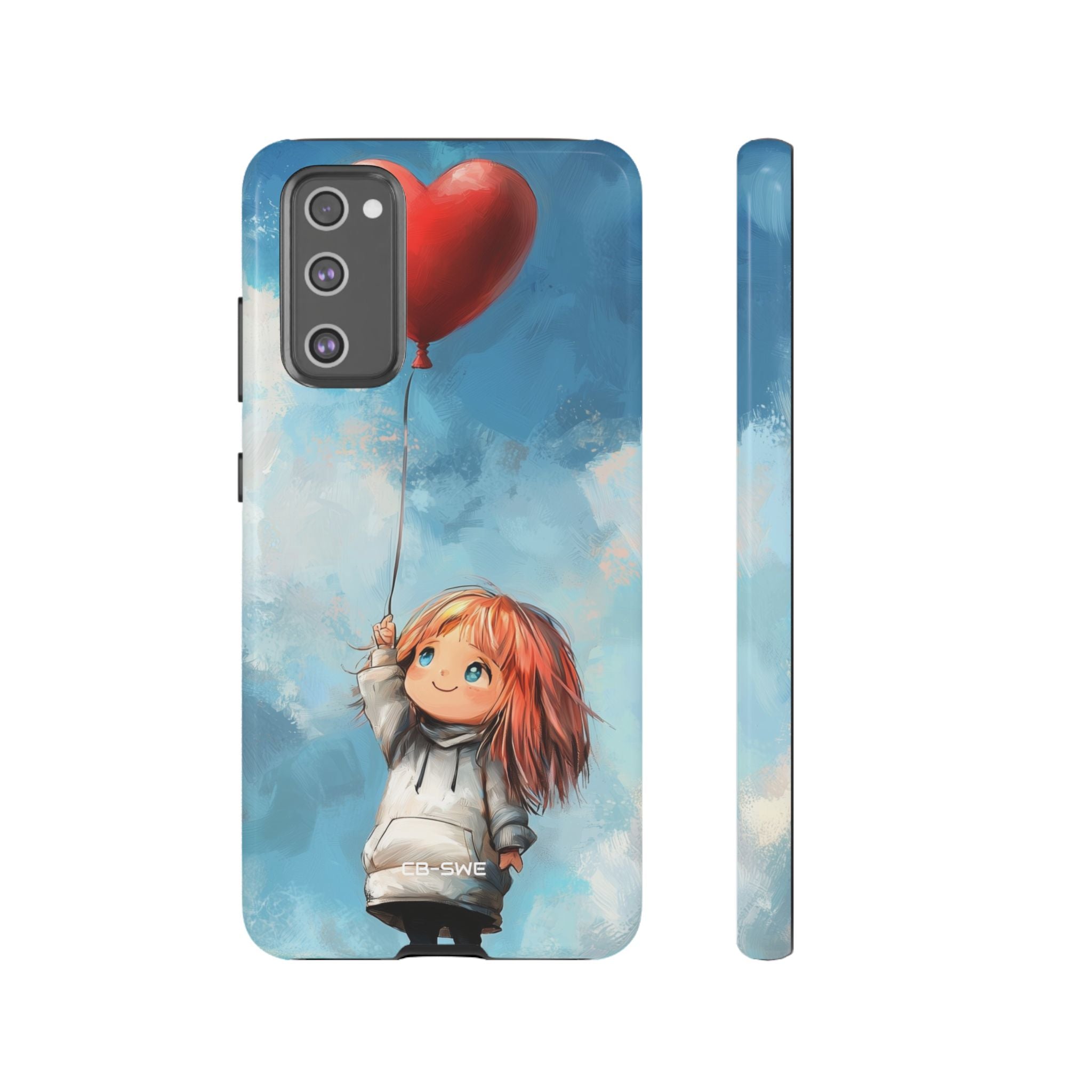 Joyful Girl Reaches - Samsung Case