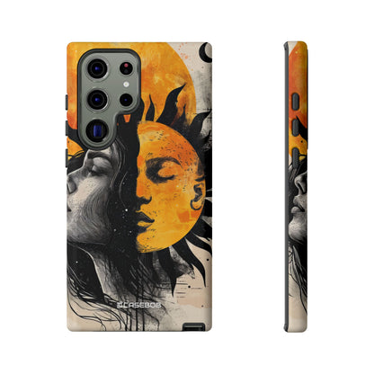 Sunlit Duality | Protective Phone Case for Samsung Galaxy