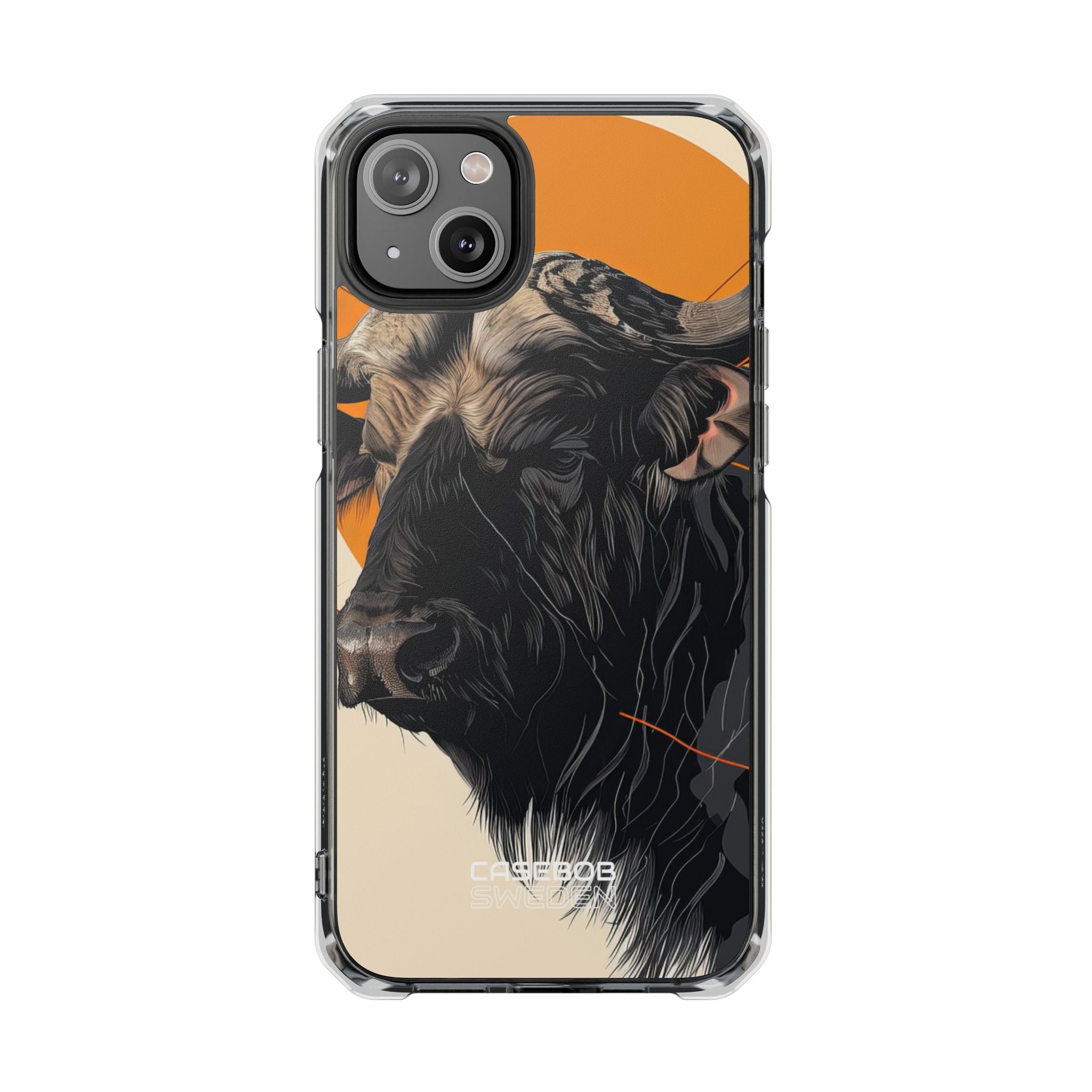 Buffalo Orange Blaze iPhone 14 - Impact Clear+