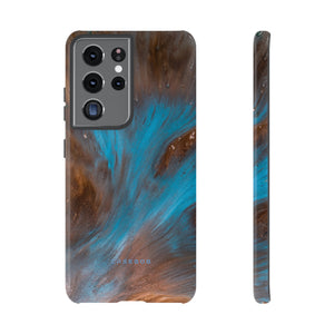 Blue Lagoon Ink Art - Protective Phone Case