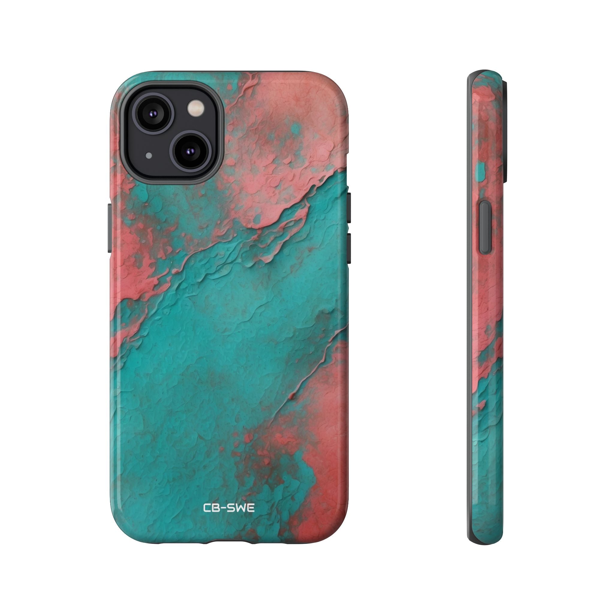 Turbulent Coral Flow - iPhone Case