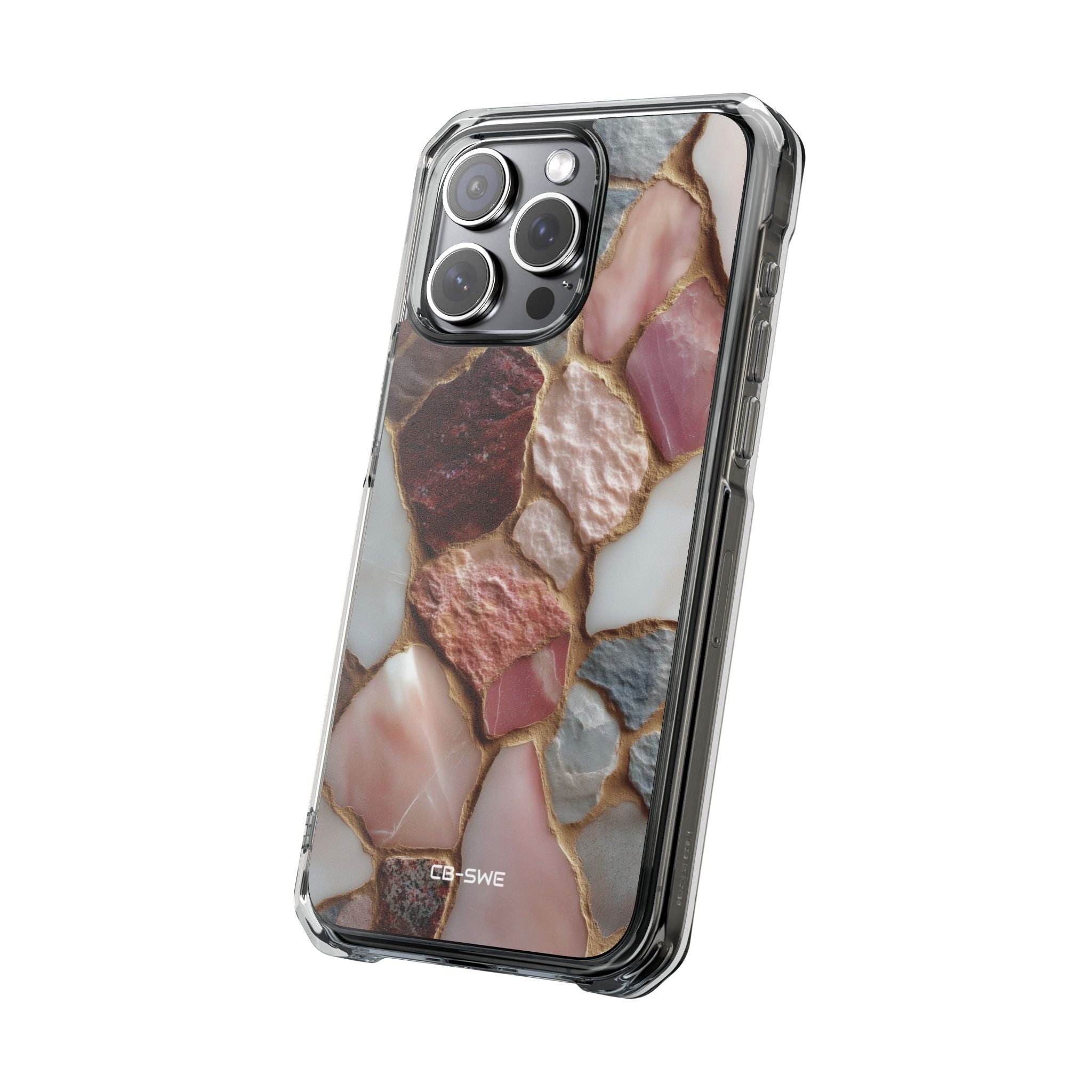 Textured Stones Dance iPhone Case - Impact