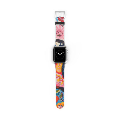 Ornate Owl Bloom - Watch Band