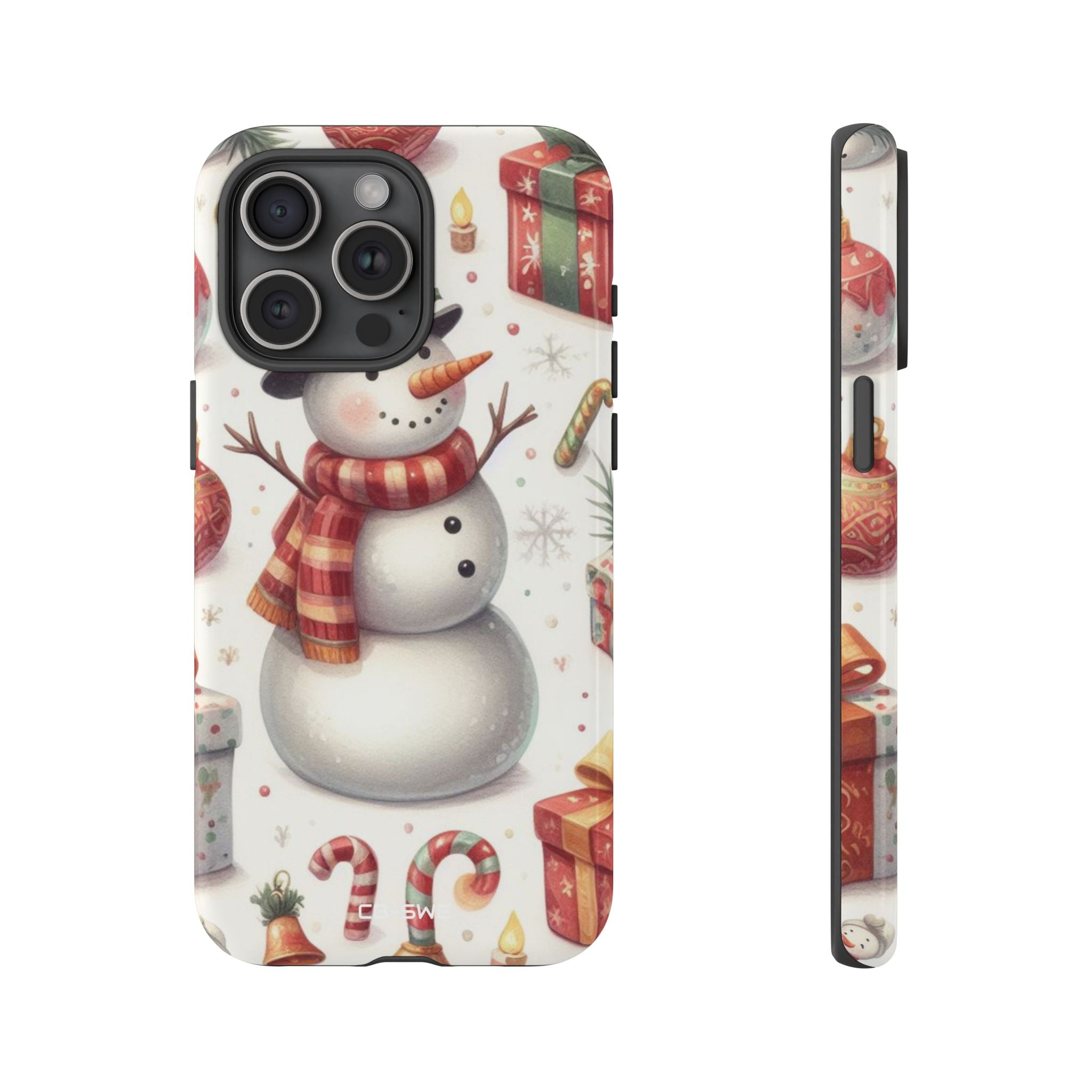 Snowman Welcomes Joy - iPhone Case