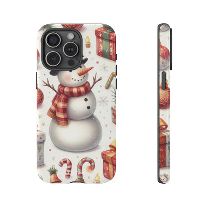 Snowman Welcomes Joy - iPhone Case